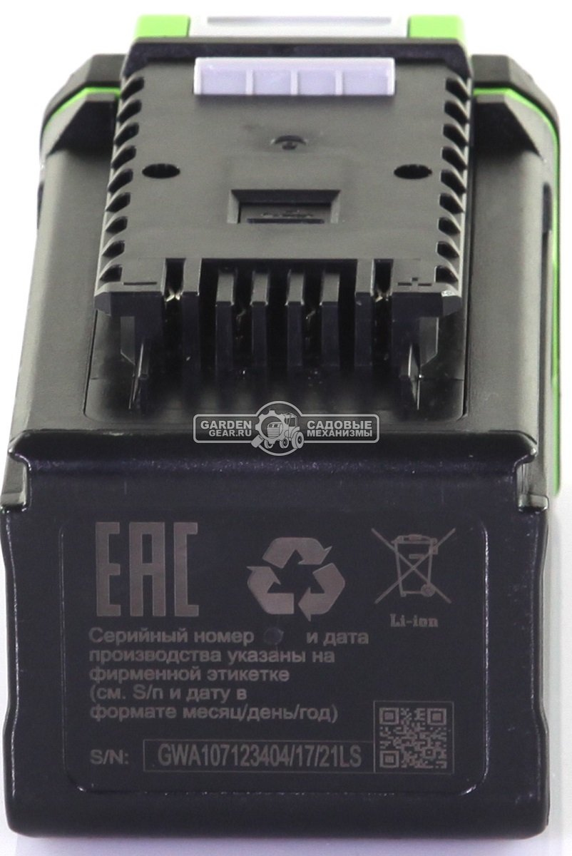Аккумулятор GreenWorks G40USB4 с USB разъемом (PRC, Li-ion, 40V, 4 А/ч)