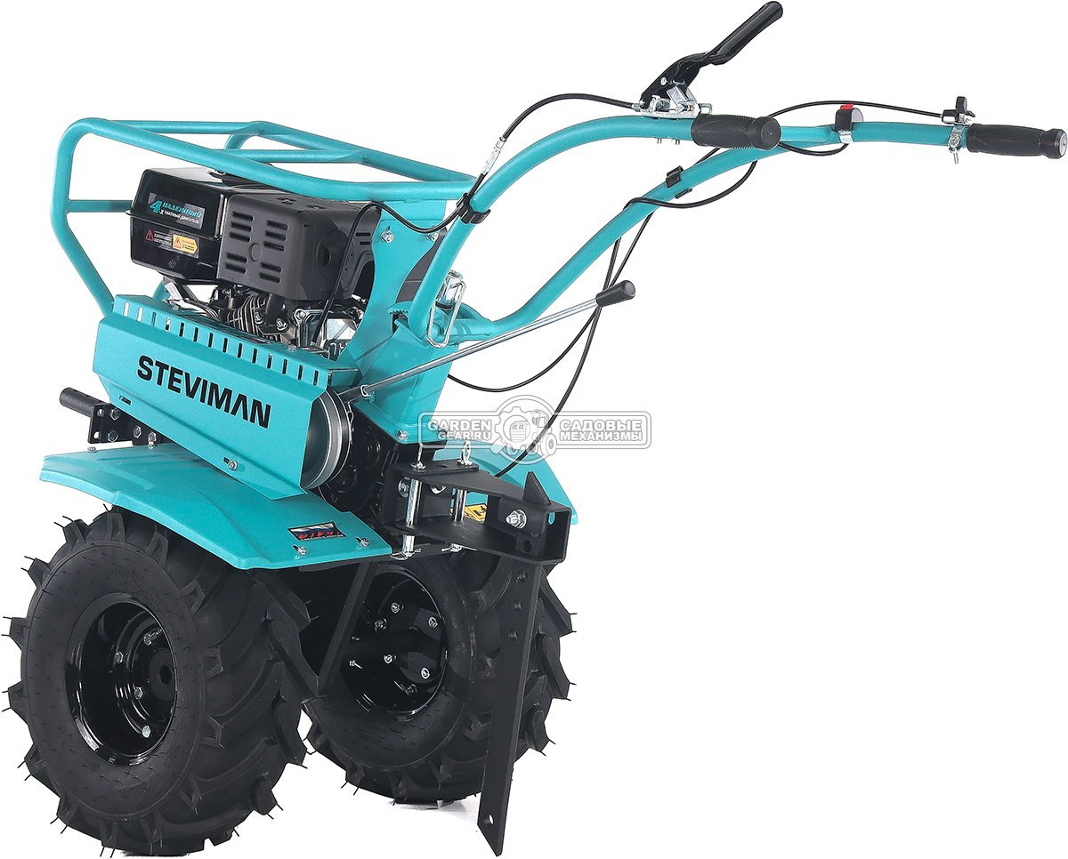 Мотоблок Steviman MT-310 на колесах 19-7*8 Extreme (RUS, EST 212 см3, 90 см, 4 вперед/2 назад, шкив, 90 кг)
