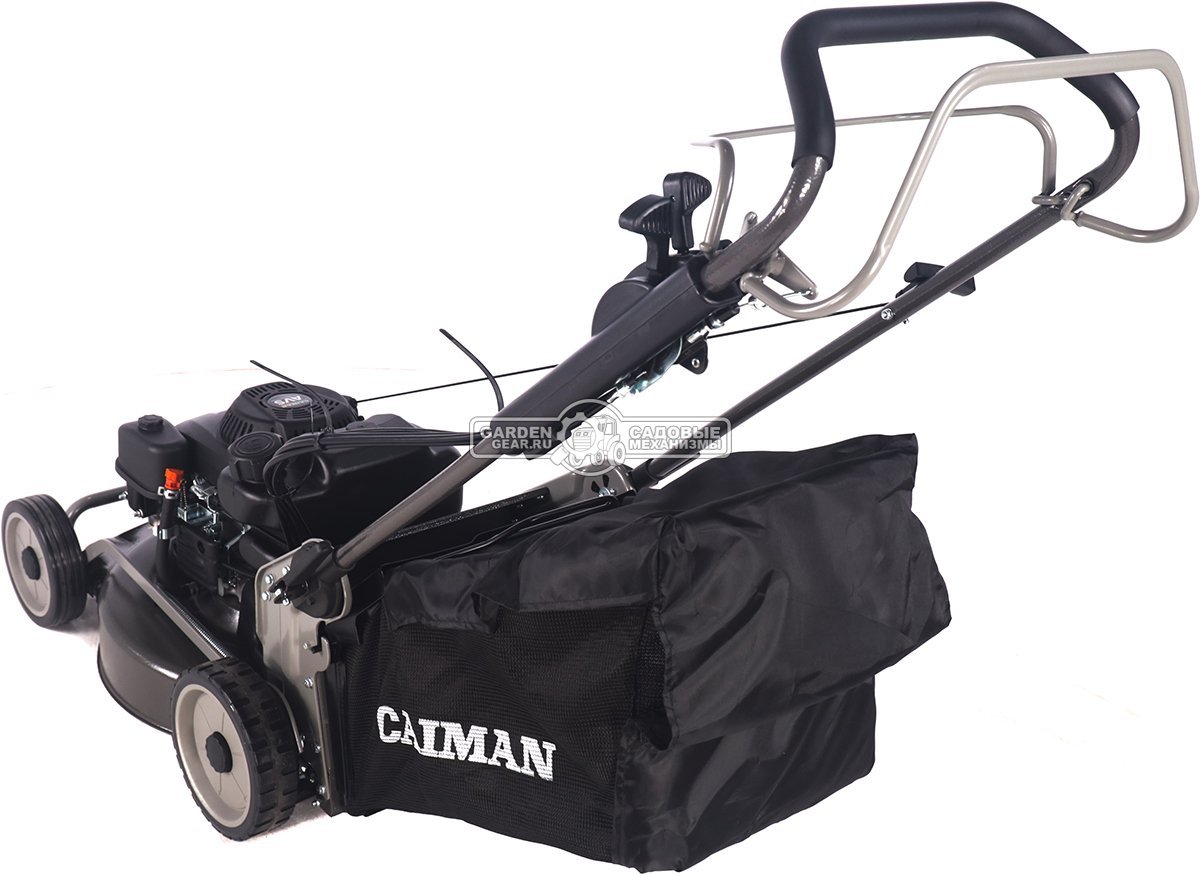 Газонокосилка бензиновая Caiman IXO Prime 55CLV (RUS, 53 см, Caiman Green Engine, 224 см3, сталь, кардан, 4 в 1, 70 л, 49,5 кг.)