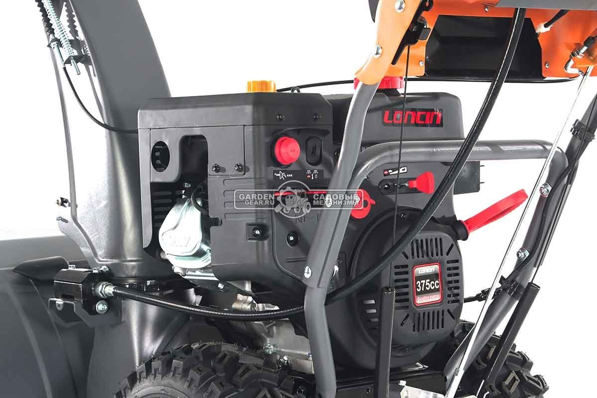 Снегоуборщик Villartec WB1387E (PRC, 86 см, Loncin, 375 см3, эл/стартер 220В, фара, подогрев рукояток, дифференциал, скорости 6/2, 127 кг)