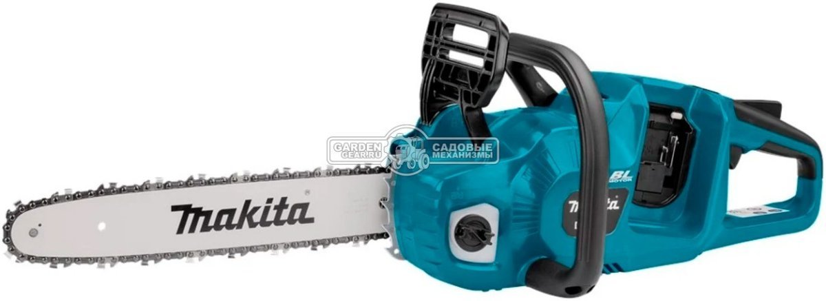 Пила аккумуляторная цепная Makita DUC355PT2 14&quot; с 2 АКБ 5 А/ч и ЗУ (PRC, LXT BL 2х18В, 3/8&quot;, 1.1 мм, 52Е, 4.3 кг)