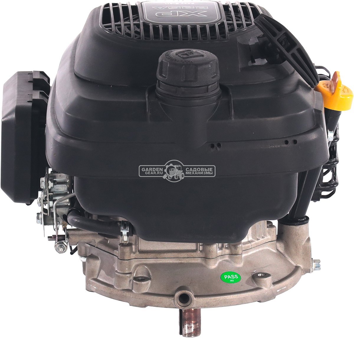 Бензиновый двигатель Zongshen XP 225 A (7,5 л.с., 224 куб.см., D=22,2 мм, L=62 мм, стандартное, 12,8 кг.)