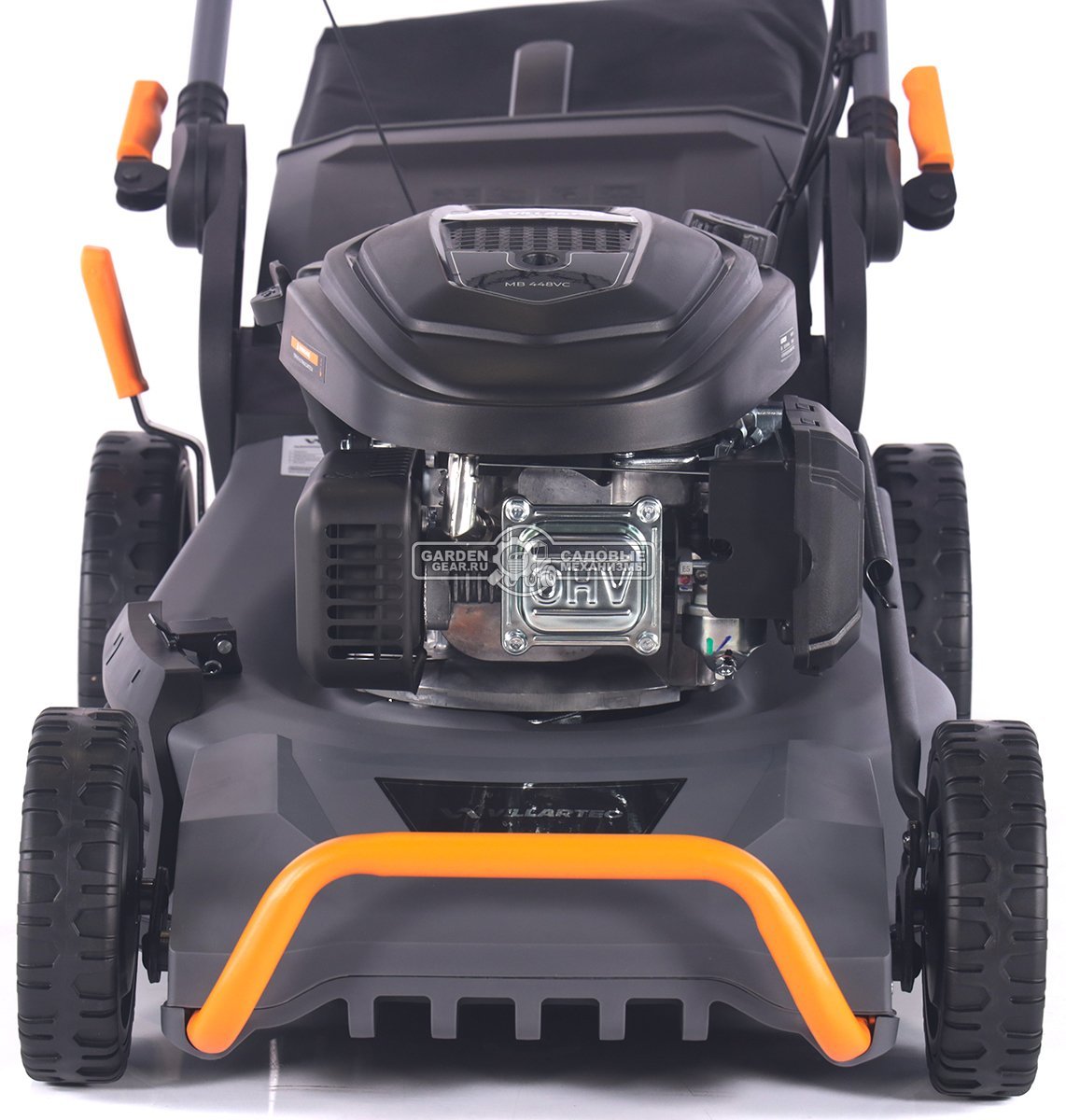Газонокосилка бензиновая Villartec MB 448VC Commercial (PRC, 48 см, Loncin Ready Start 166 см3, сталь, вариатор, 4 в 1, 75 л, 30 кг)