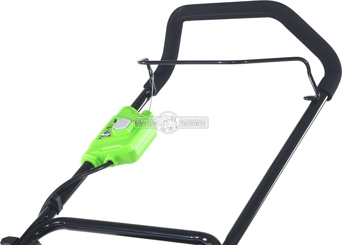 Газонокосилка аккумуляторная GreenWorks G40LM41 без АКБ и ЗУ (PRC, 40В, 41 см, пластик, мульчирование, 50 л, 18 кг, снята с производства)