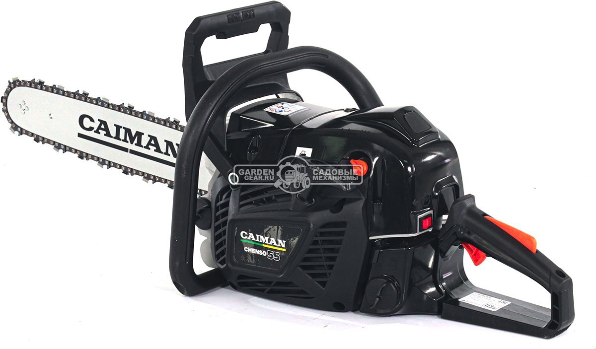 Бензопила Caiman Chenso 55-15 SL15 Decompressor (RUS, 56 куб.см., 2,4 кВт/3,3 л.с., 0,325", 1,5 мм, 64E, 5,6 кг)