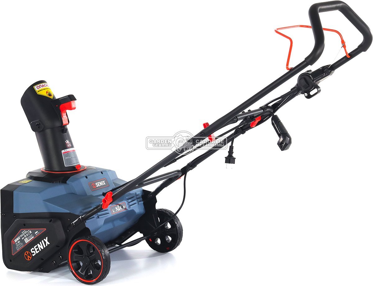 Снегоуборщик электрический Senix STE20-M-EU (PRC, 53 см, 2000 Вт, стальной шнек, 15 кг)