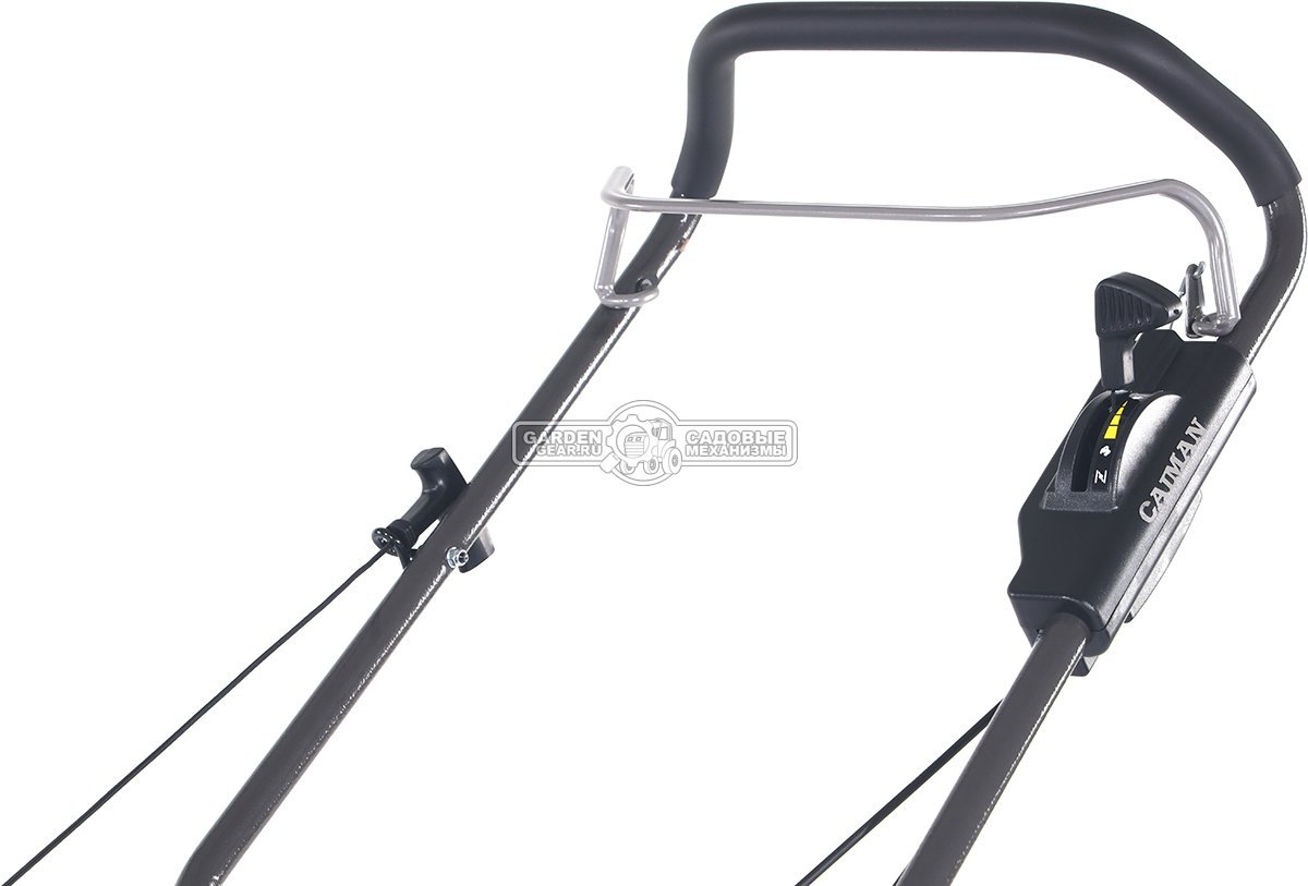 Газонокосилка бензиновая несамоходная Caiman Fasto SD 55CP с боковым выбросом (RUS, 55 см., Caiman Green Engine, 196 см3, сталь, 32 кг)