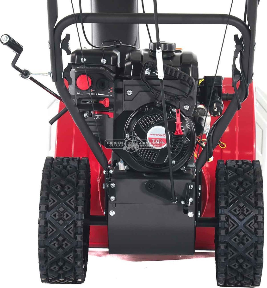 Снегоуборщик Интерскол СМБ-61/7ЭФ (PRC, 61 см, 212 см3, 7,0 л.с., скорости 4/2, фара, эл/стартер 220В, 78 кг)
