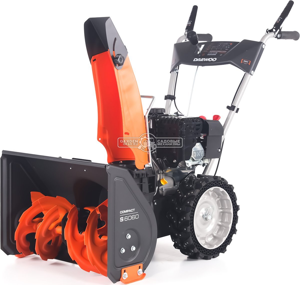 Снегоуборщик Daewoo S 6060 MY2025 (PRC, 56 см., Daewoo, 210 см3, скорости 4/1, 54 кг.)