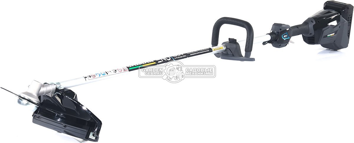 Мотокоса аккумуляторная Caiman ENO BCLi с АКБ B6040 и ЗУ C6025 (RUS, BL 60В, Standart Connect, D-рукоятка, нож 3T + леска 2,4 мм, 4,6 кг.)