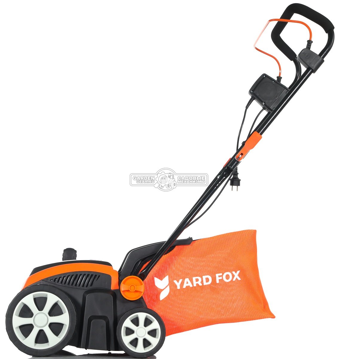 Вертикуттер - аэратор электрический Yard Fox 36VE (PRC, 1500 Вт, 36 см, ножи + пружины, 45 л, 9.5 кг)