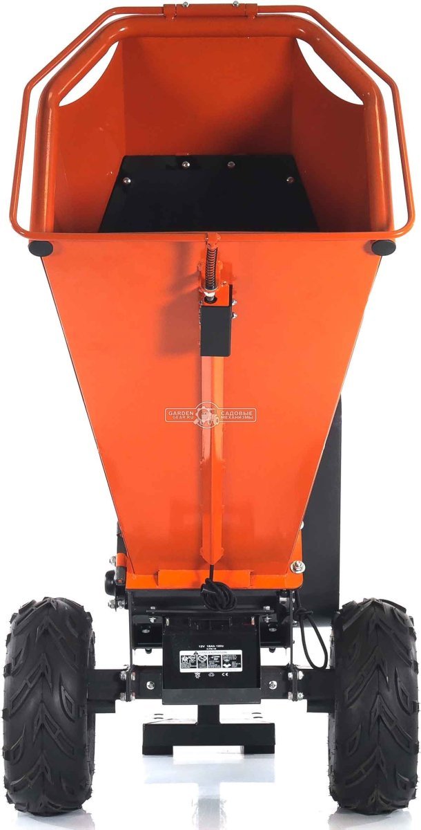 Измельчитель веток ZimAni LS 120 (PRC, Loncin 420 куб.см., 15 л.с., с эл.старт, барабанный, 2 ножа, ветки до 120 мм, одноосный прицеп, 185 кг)