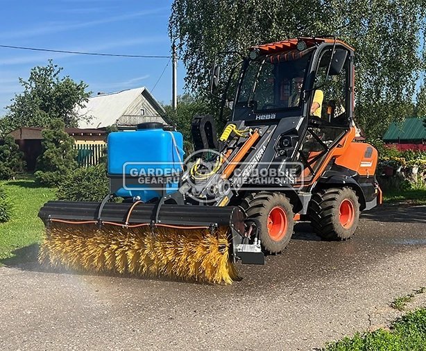 Щетка коммунальная МЕТАТЭКС с механическим приводом поворота