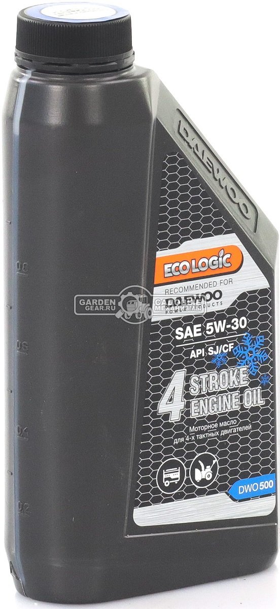 Масло зимнее 4-тактное Daewoo DWO 500 SAE 5W-30 1,0 л. полусинтетическое