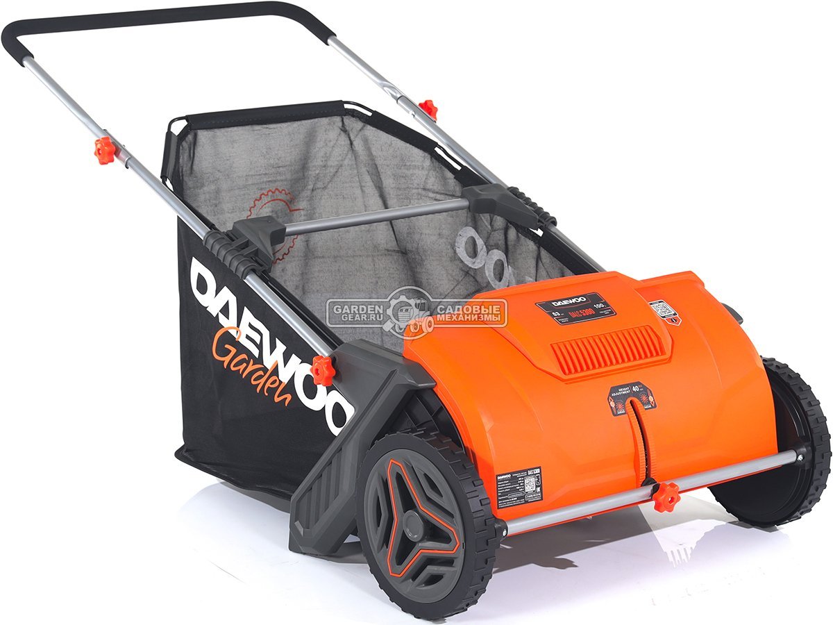 Собиратель листьев механический Daewoo DALC 5300 (PRC, 53 см, 100 л, 1500 м2/час, 6.5 кг) 