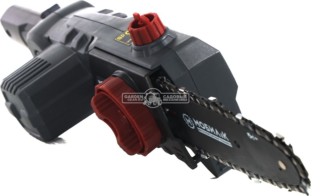 Высоторез аккумуляторный Мобил К XСA20 Комфорт с АКБ 2 А/ч и ЗУ (PRC, 20В, шина 8"/20 см, 3/8"-1.3-33E, телескопическая штанга 2.15 - 2.65 м, 5 кг)