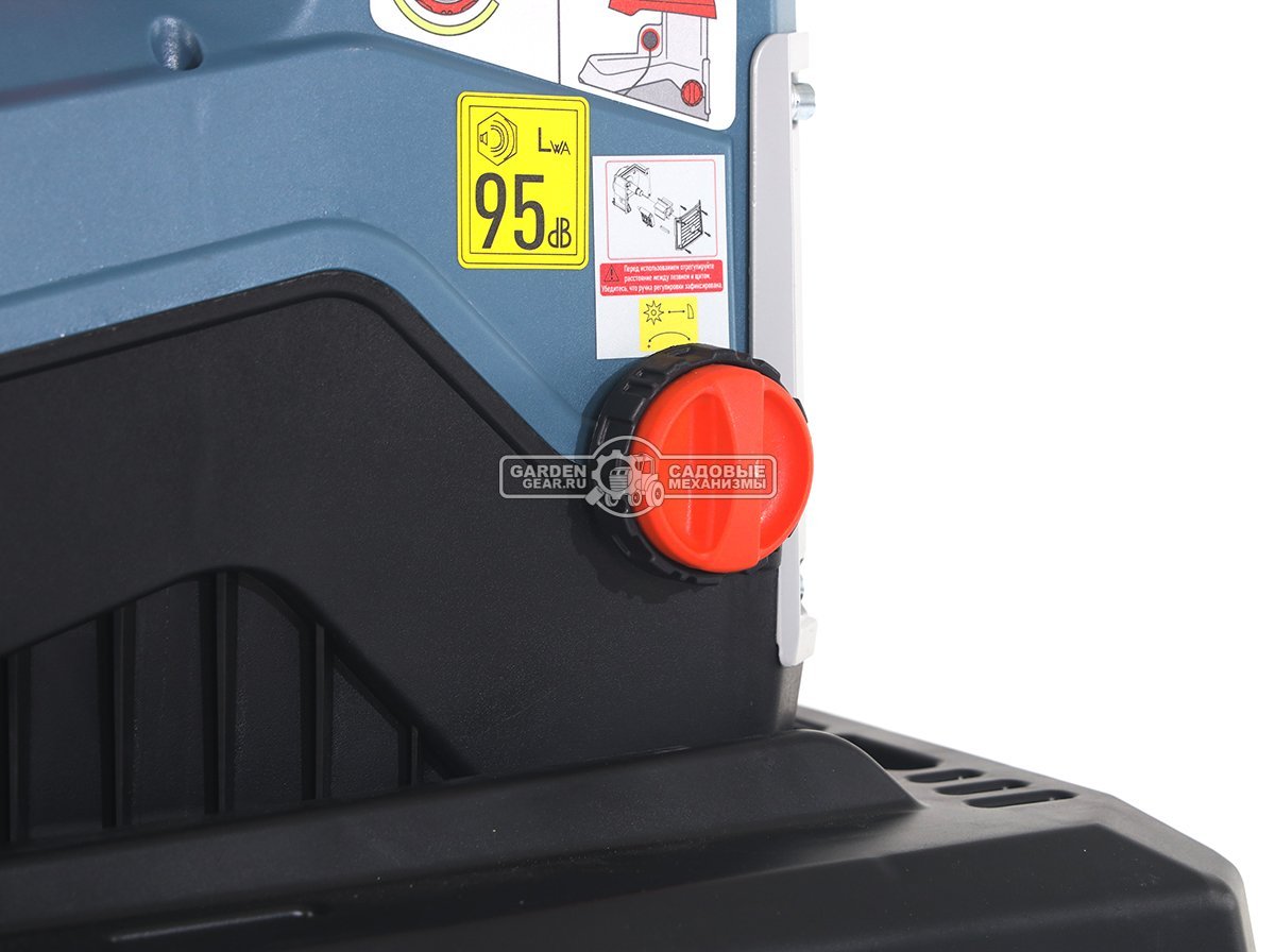 Садовый измельчитель веток электрический Senix SDE28-M-EU (PRC, 2800 Вт, ветки до 45 мм., валик с ножами, 19.2 кг) 