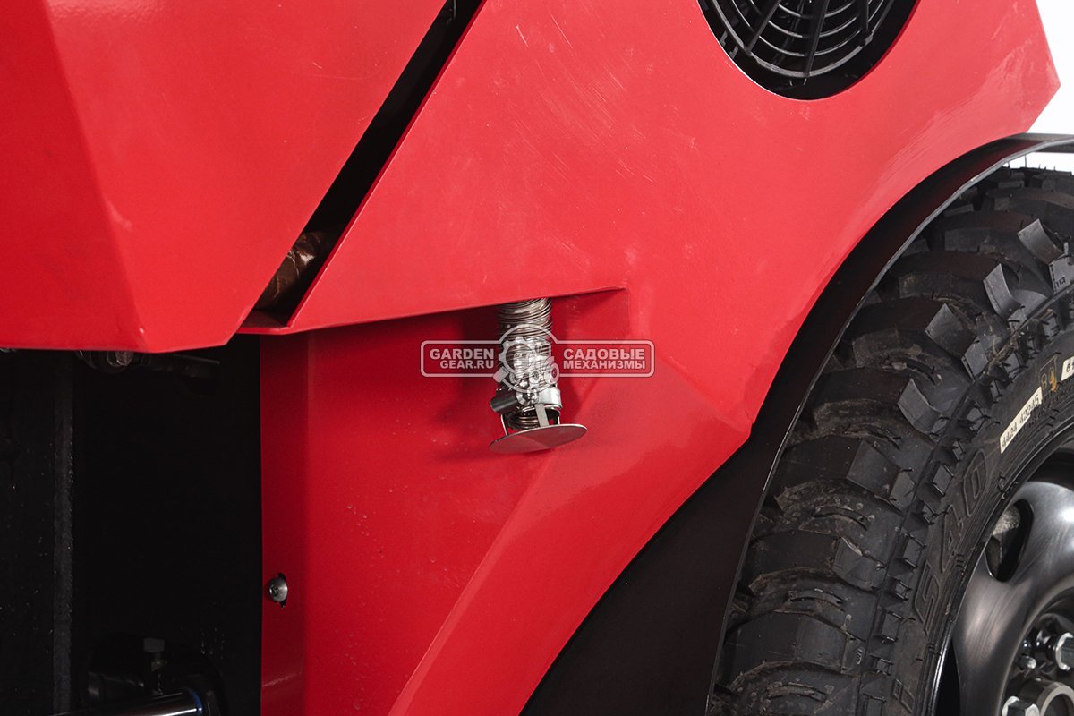 Мини-погрузчик шарнирно сочленённый RED RBF-03 тент + отопитель + джойстик Zongshen GB750EFI 30 л.с., грузоподъемность до 700 кг, ковш 150 л, 1270 кг.