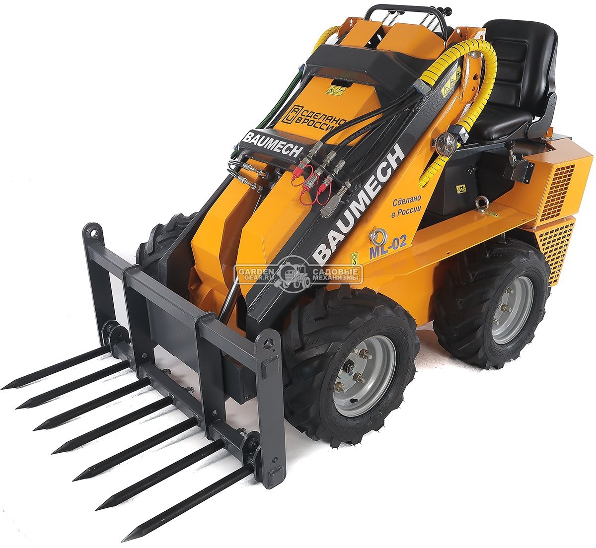 Вилы без гидрозахвата Baumech ширина 110 см., 48 кг.