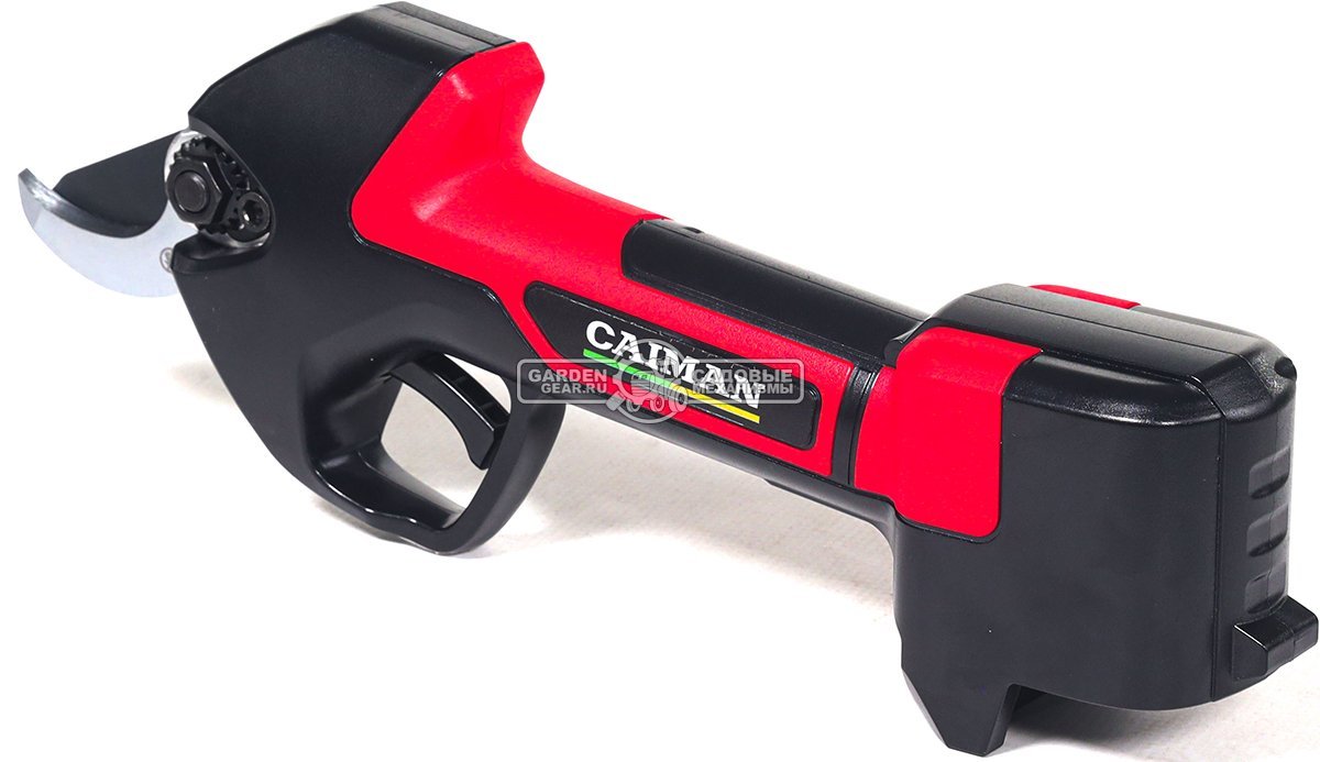 Секатор аккумуляторный Caiman CN-10003 с 2 АКБ и ЗУ (PRC, 14.4В, 2.5 А/ч, диаметр реза 30 мм, бесщеточный двигатель, 0,88 кг.) 