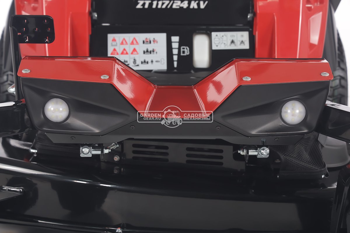 Садовый райдер Oleo-Mac ZT 117/24 KV с нулевым радиусом разворота (ITA, Emak K 2400 V-Twin, 708 куб.см., гидростатика, ширина кошения 117 см, 245 кг)