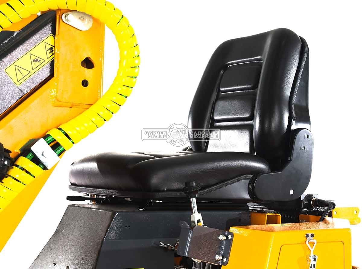 Универсальная машина мини-погрузчик Baumech ML-03 Pro + гидравлический отвал 120 см. с двигателем Zongshen GB750 EFI V-Twin инжектор