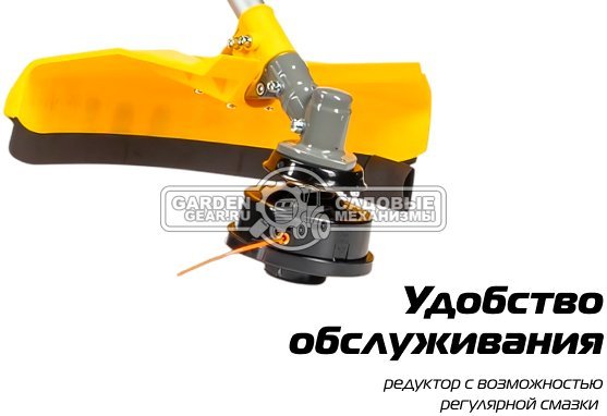 Бензокоса Champion T443-2 (PRC, 42.7 куб.см., 1.25 кВт/1.7 л.с., диск 40T/255 + леска 2.4 мм, разборная, 7.8 кг)
