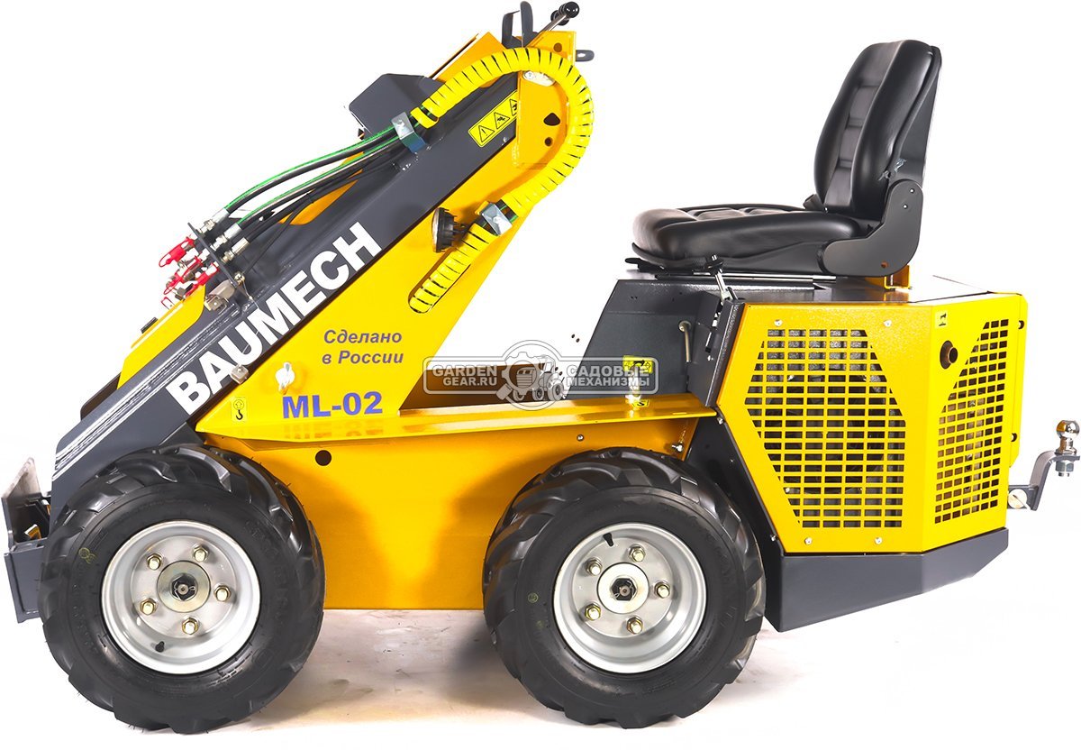 Универсальная машина мини-погрузчик Baumech ML-02 Pro с двигателем Zongshen GB750 EFI V-Twin инжектор