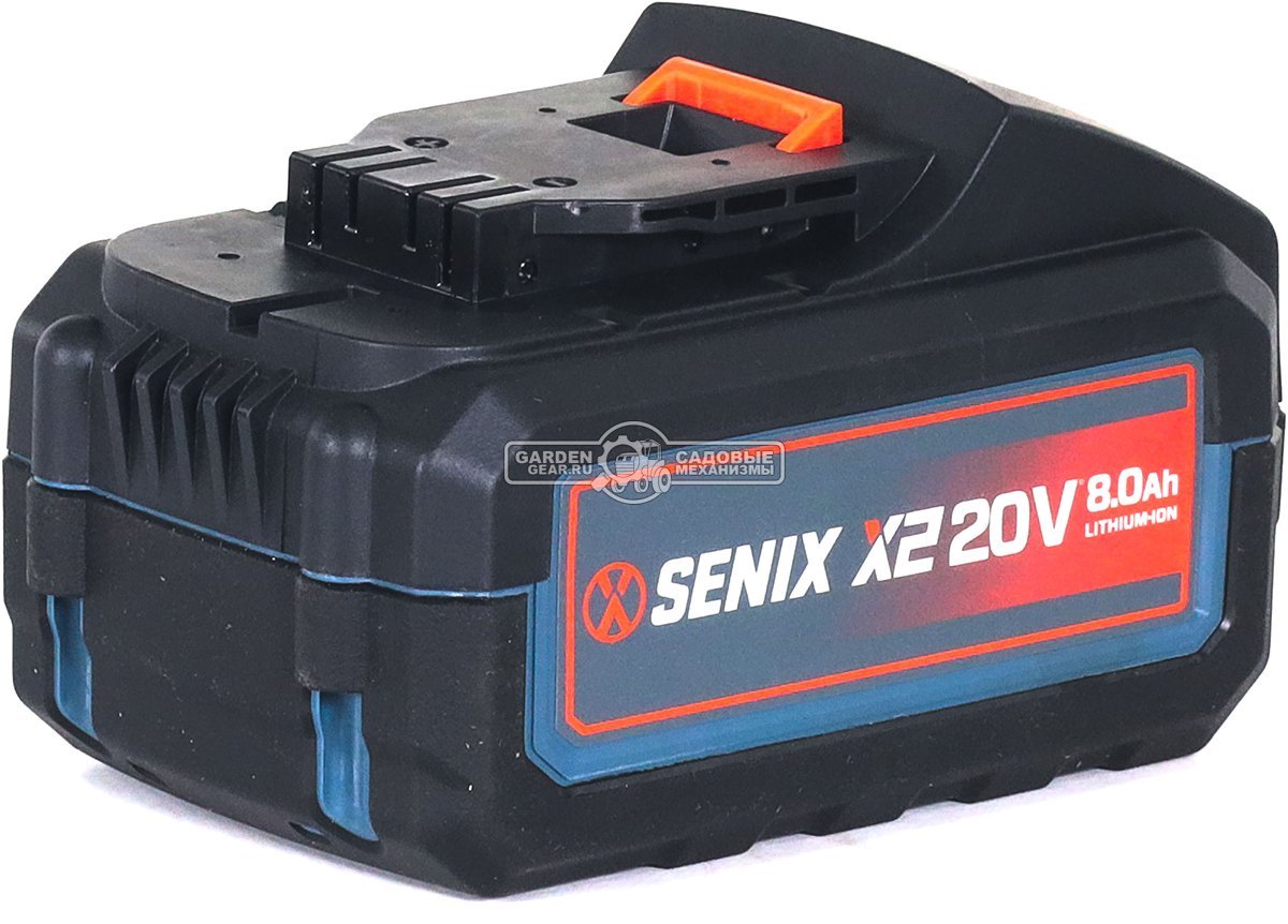 Аккумулятор Senix B80X2 (PRC, Li-ion, 20В, 8.0 А/ч)