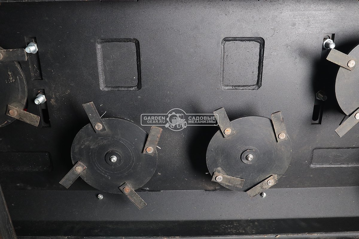 Газонокосилка мульчирующая RED для мини-погрузчика, 6 дисков с ножами, ширина 158 см., 190 кг.