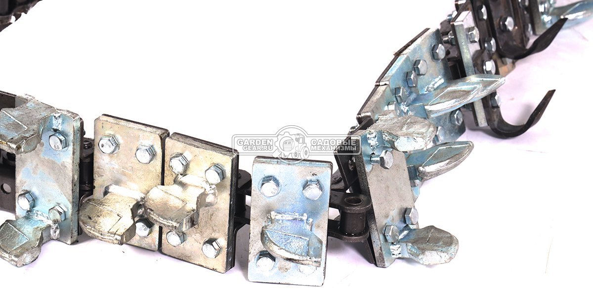 Сменная цепь Baumech 120 мм. с зубьями для траншеекопателя 1200 мм., 57 кг.