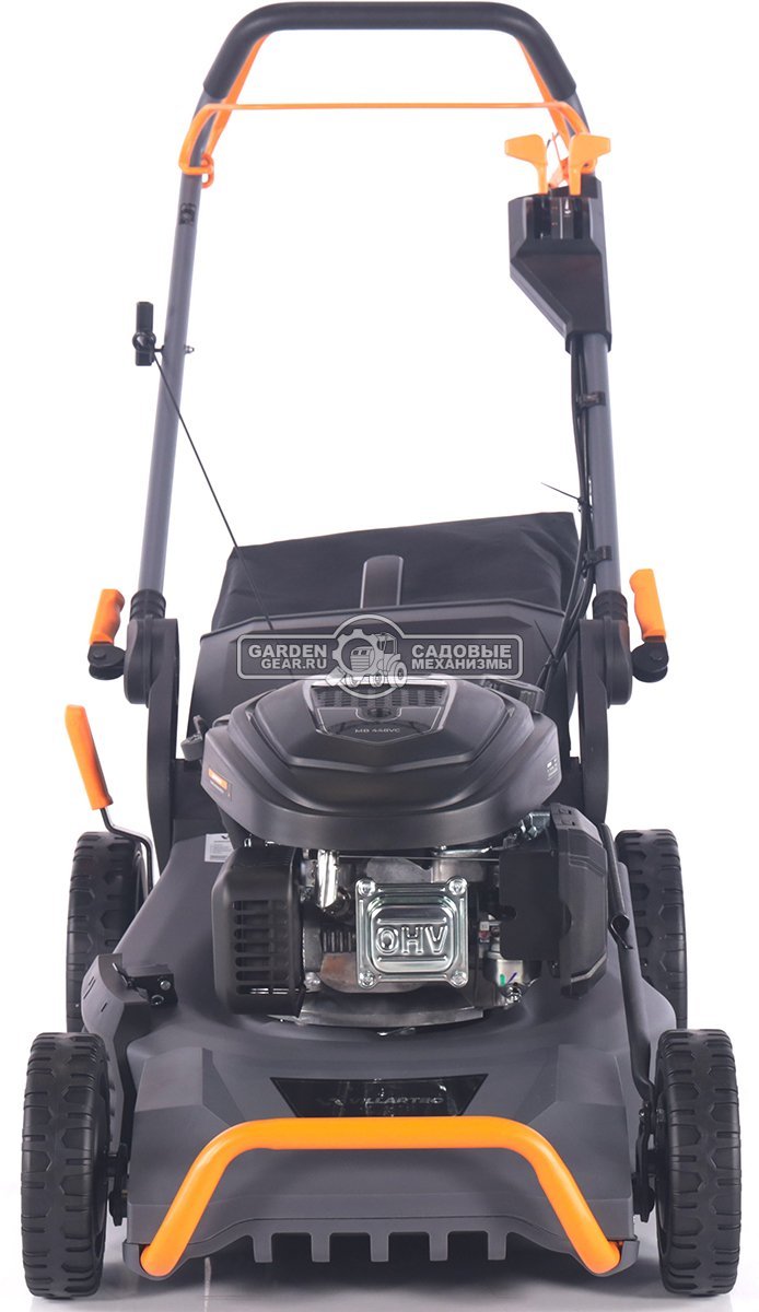 Газонокосилка бензиновая Villartec MB 448VC Commercial (PRC, 48 см, Loncin Ready Start 166 см3, сталь, вариатор, 4 в 1, 75 л, 30 кг)