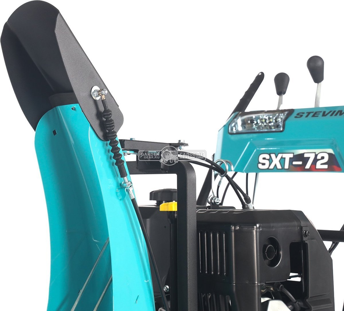 Снегоуборщик Steviman SXT-72 гусеничный (RUS, 72 см, Rato 301 см3, эл/стартер 220В, фара, скорости 6/2, 102 кг)
