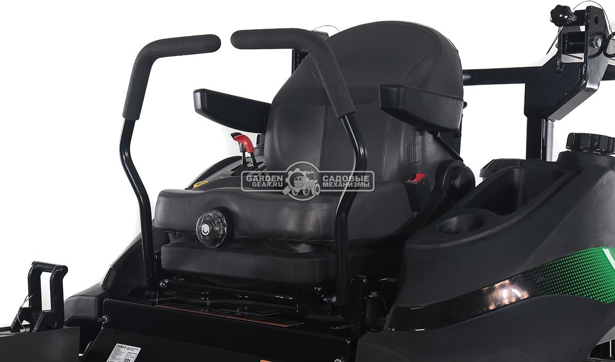 Садовый райдер Caiman Zero 137KC с нулевым радиусом разворота (RUS, Kawasaki FX751V, 852 куб.см., гидростатика, ширина кошения 137 см., 649 кг.)