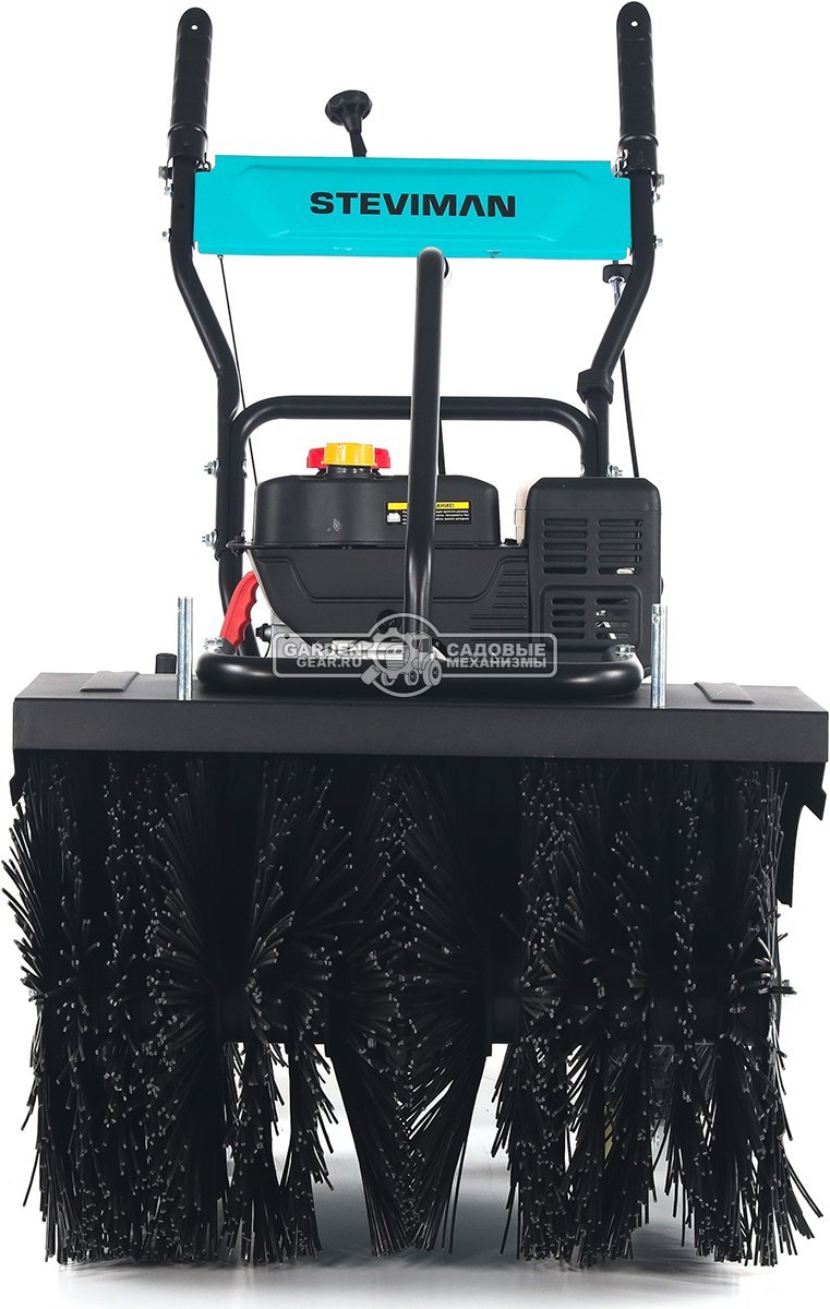 Подметальная машина Steviman SW-62 (PRC, 7.0 л.с.,Loncin 212 см3, скорости 6/2, шир. 62 см., диам. 42 см., топл.бак 3,0 л., колеса 13", 72 кг)