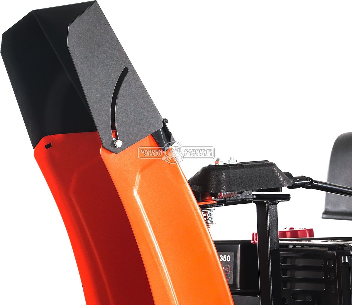 Снегоуборщик Daewoo DAST 430 гусеничный (PRC, 76 см, Daewoo WXE 350, 310 см3, запуск от аккумулятора, фара, гусеницы Arctic track, 125 кг.)