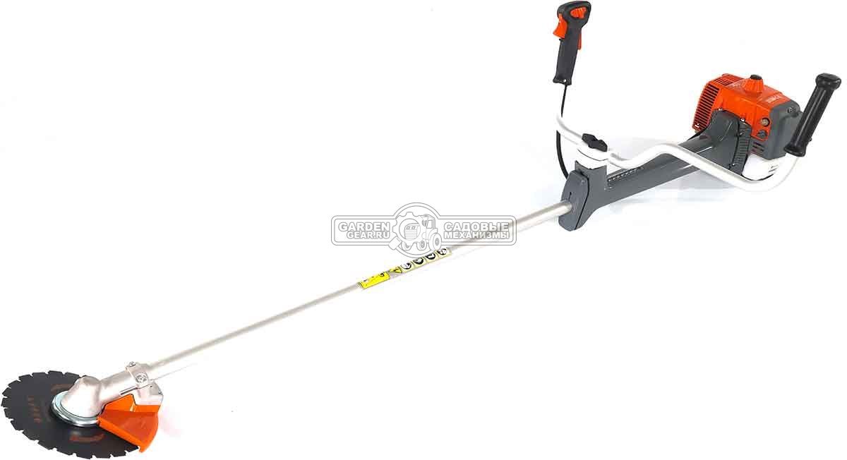 Бензиновый кусторез Holzfforma FF450 (PRC, 44.3 см3, 2.1 кВт/2.9 л.с., диск 24 зуба, нож 3T, леска 3.0 мм AutoCut 46-2, 8.0 кг)