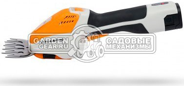 Ножницы для газонов аккумуляторные + кусторез Villartec HA1462 без АКБ и ЗУ (PRC, Li-Ion, 14.4В, 12/20 см, 1.0 кг)