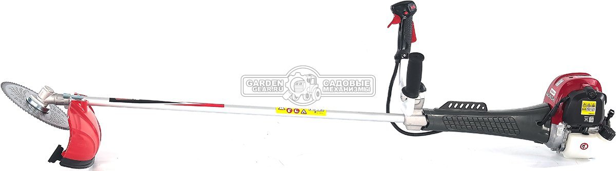 Бензокоса EVOline BCG 50H (4T) 4-х тактная (PRC, Honda 47.9 см3, 2.0 л.с., леска 2.5 мм + нож + пильный диск, ремень, 8.0 кг)