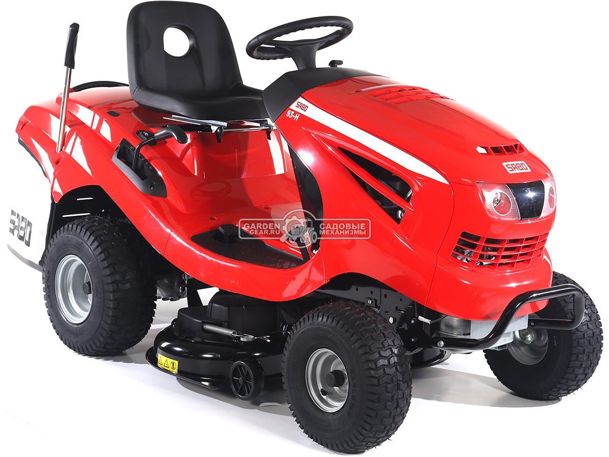 Садовый трактор SABO 93-H (GER, Sabo V-Twin, 708 куб.см., гидростатика, травосборник 250 л., ширина кошения 95 см, 237 кг.)