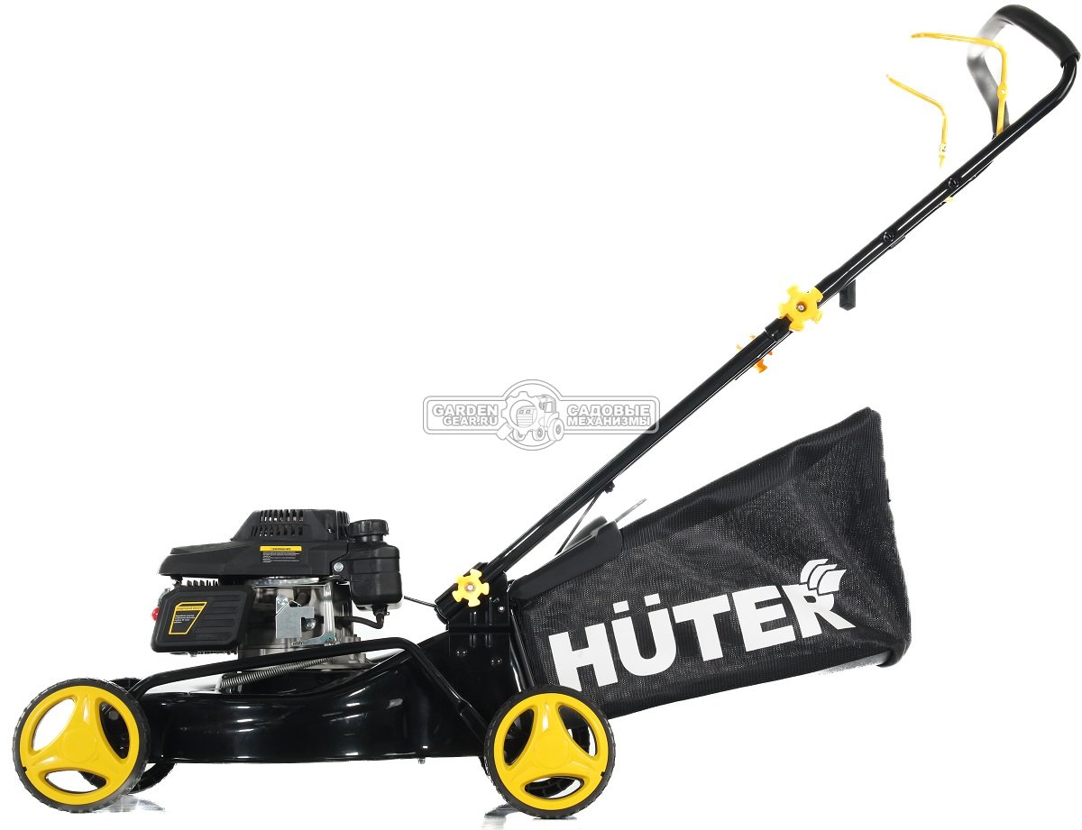 Huter GLM-5.0 S. Huter GLM 5.0 S подсос. Газонокосилка самоходная Хутер 4.0 л.с. Huter 4х тактный триммер комплект.