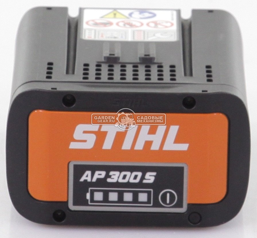 Аккумулятор Stihl AP 300S (POL, 36В Pro, 281 Вт/ч., 7,8 А/ч.,с индикатором заряда светодиод, 1,8 кг.)