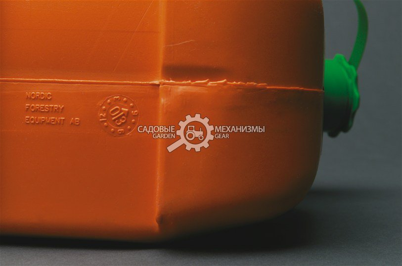 Канистра для топлива Husqvarna 6 л., оранжевая, с защитой от перелива