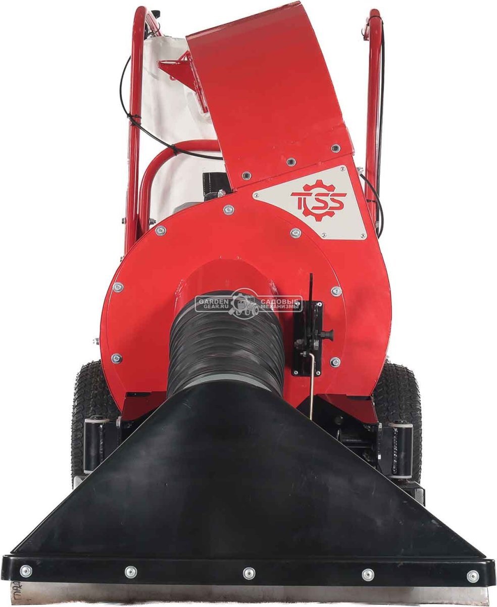 Садовый пылесос бензиновый TOSS LV-200 самоходный (RUS, 74 см., Zongshen GB200, мусоросборник 260 л., 101 кг.)