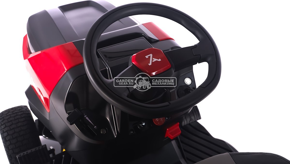 Садовый трактор ZimAni TC242HVD (PRC, Honda 688 куб.см., гидростатика, дифференциал, травосбор. 320 л, шир. кошения 107 см, LED панель, 195 кг)