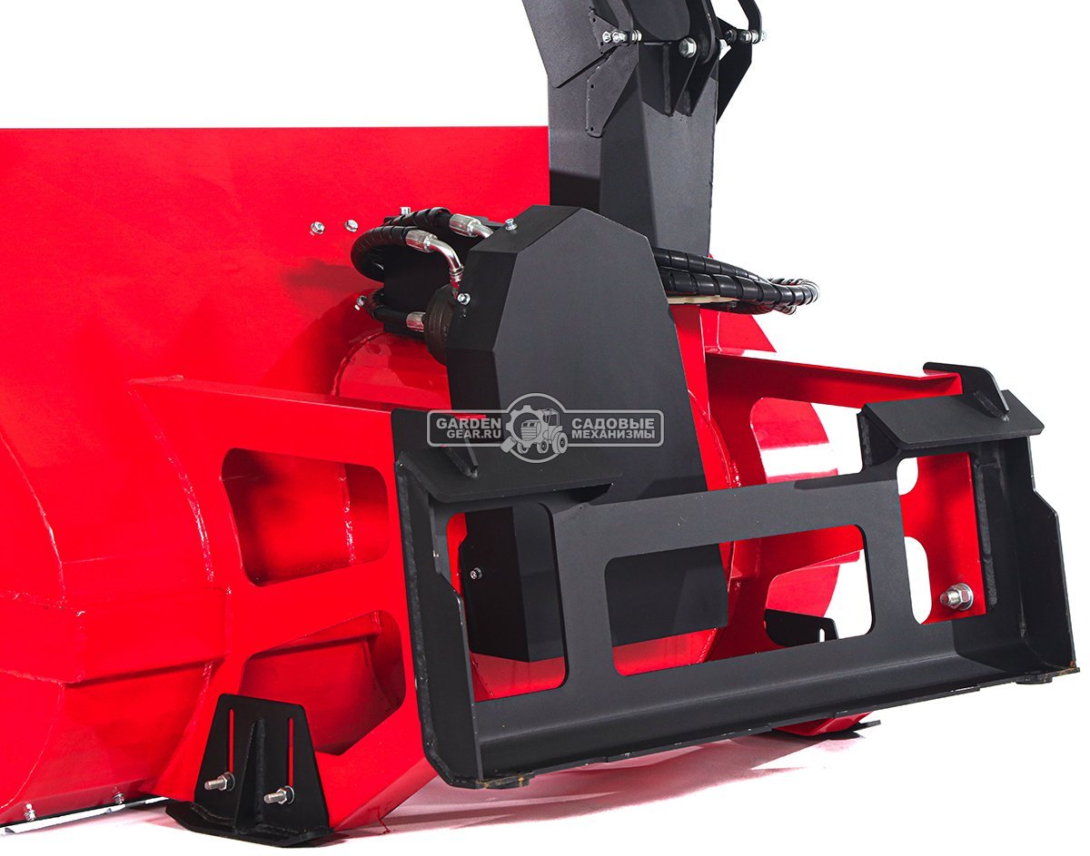 Мини-погрузчик шарнирно сочленённый RED RBF-03 + снегоуборщик + тент + отопитель (Zongshen GB750EFI 30 л.с., до 700 кг., ковш 150 л., 1270 кг.)
