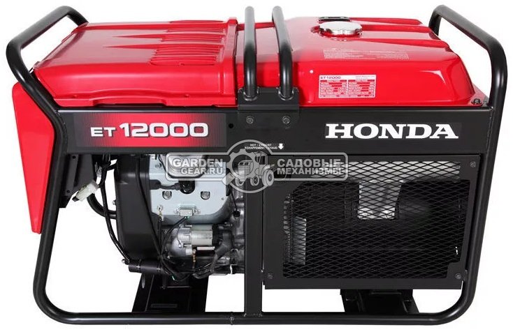 Бензиновый генератор Honda ET12000K1 RGH трехфазный (JPN, Honda GX630, 688 см3, 9.0/10 кВт, эл/стартер, 31 л, 162 кг)
