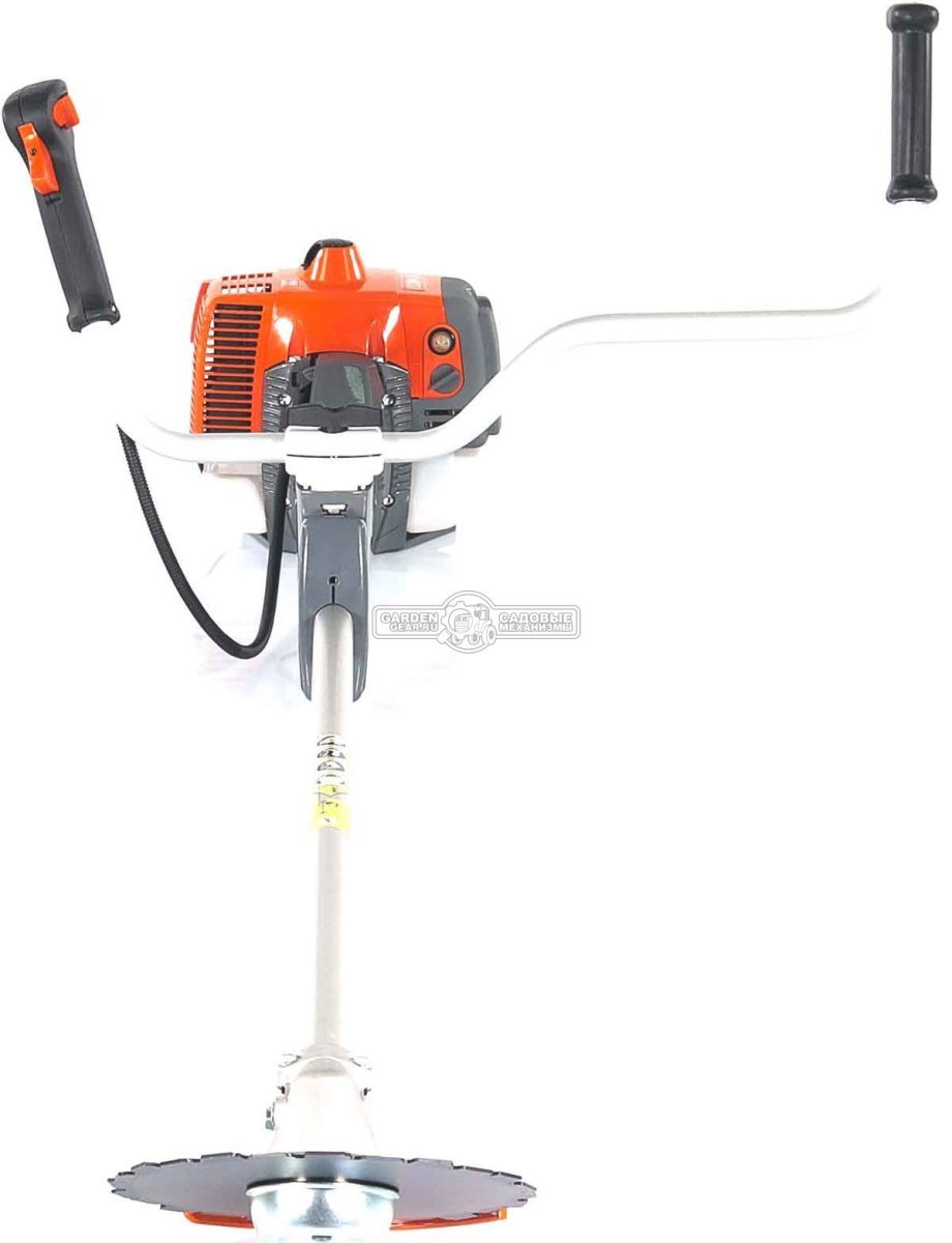 Бензиновый кусторез Holzfforma FF450 (PRC, 44.3 см3, 2.1 кВт/2.9 л.с., диск 24 зуба, нож 3T, леска 3.0 мм AutoCut 46-2, 8.0 кг)