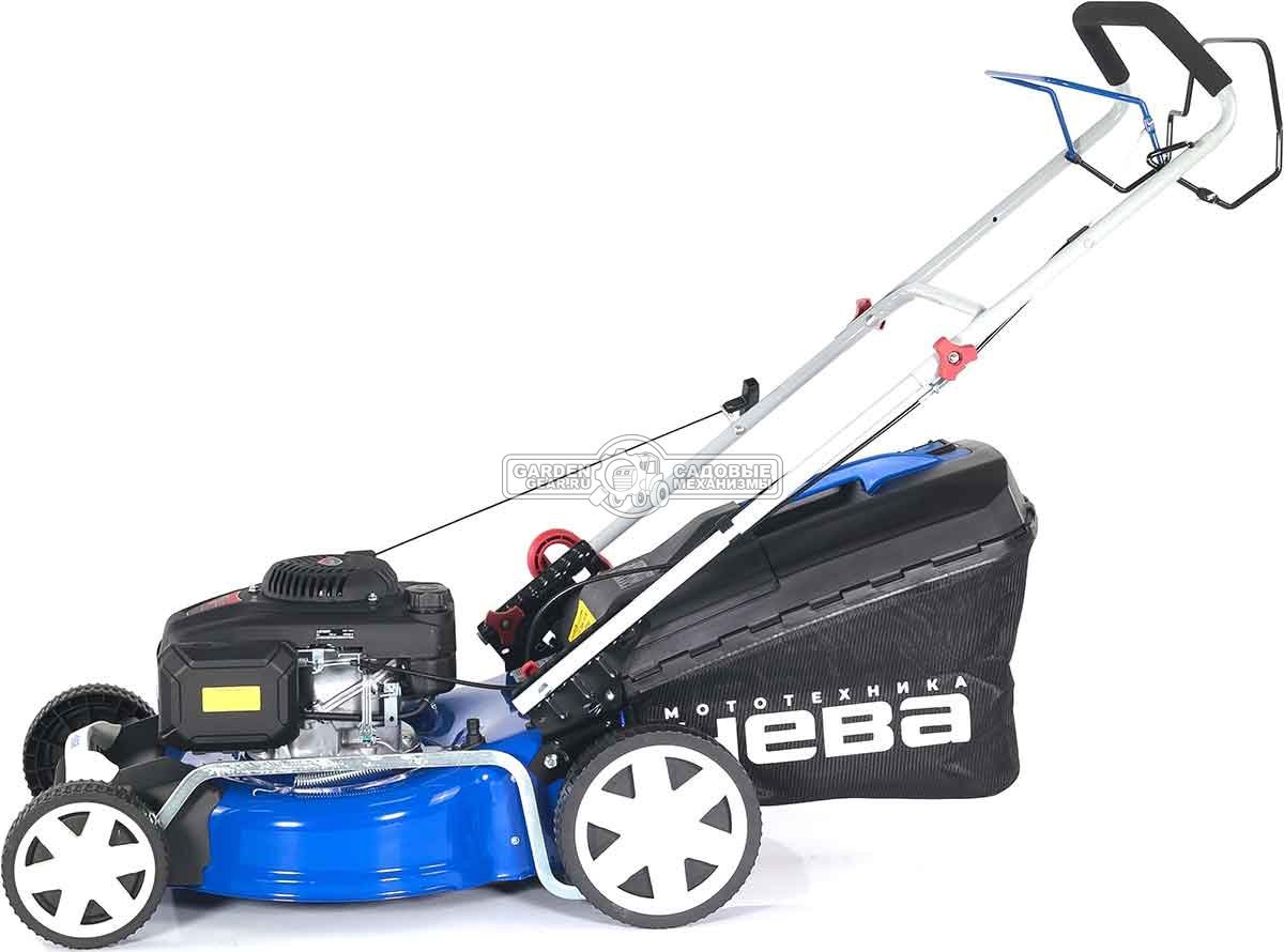 Газонокосилка бензиновая Нева SLP51-LC196 (PRC, 51 см, Нева 196 см3, сталь, 65 л, 3 в 1, 40 кг)