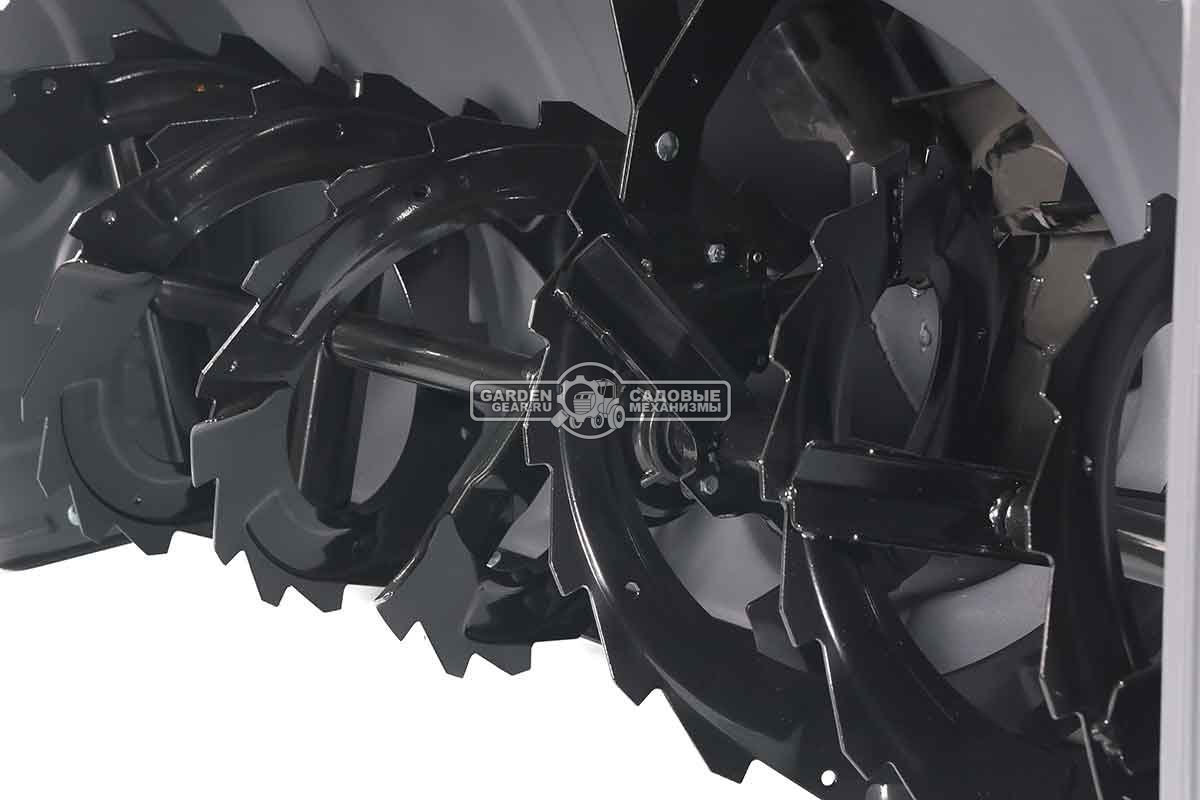 Снегоуборщик Villartec WB1510E (PRC, 107 см, Loncin 420 см3, эл/стартер 220В, фара, подогр. рукояток, разблокир. колес, скорости 6/2, 135 кг)